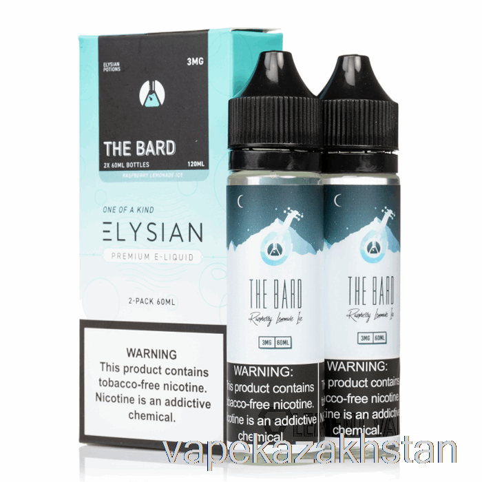 Vape Smoke The Bard - Elysian Labs - 120mL 3mg